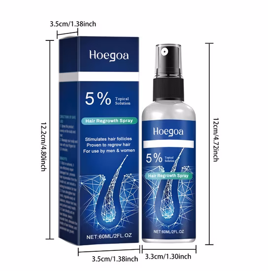 Ginger Ganoderma Hair Color Restoration Serum Anti Grey Hair Treatment Spray