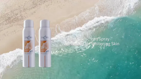 Wholesale Private Label Children Sunscreen Spray Whitening Sunblock Spray SPF 50 