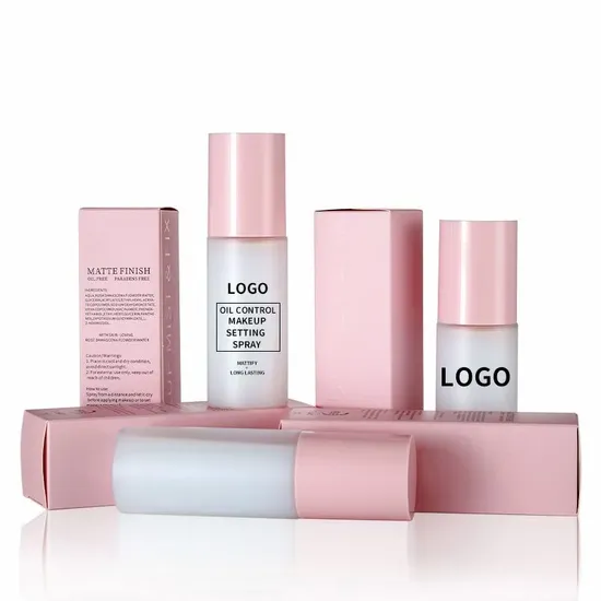 Oil Free Rose Water Mattify Matte Finish Makeup Facial Setting Spray Mist 