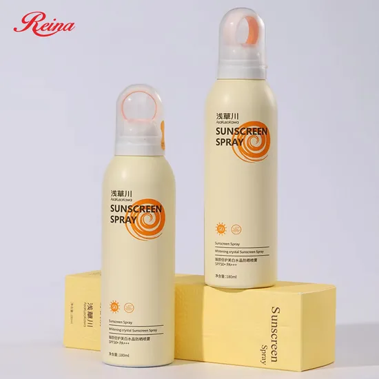 High Quality SPF 50 Sun Protection Sunscreen Spray for Body 
