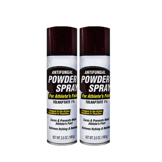 High Quality No Mess Foot Powder Spray Antiperspirant Sweat Foot Odor Spray 