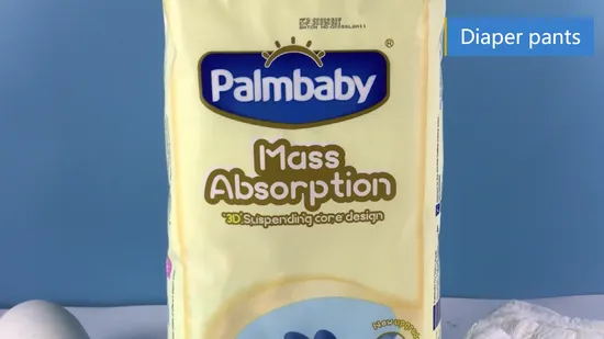 Disposable Baby Pants Super Thin Care Breathable Super Absorbent 