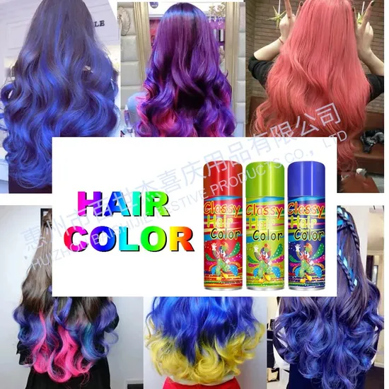Factory Price OEM ODM Color Spray Natural Hair Color 