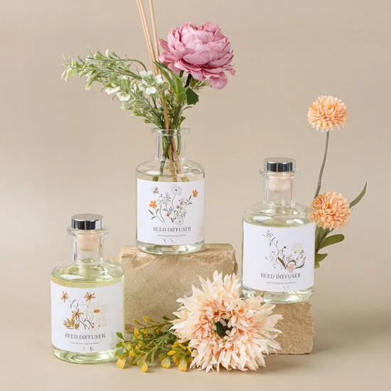 Newind 150ml Flora Reed Diffuser Glass Bottle 