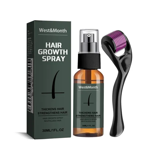 Factory Price High Quality Natural Organic Bread Hair Growth Essential Oil Care Beard Growth Spray for Men 