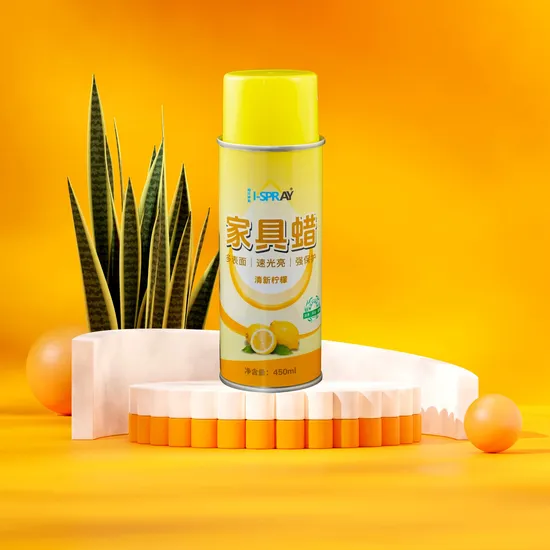 450ml Household Care Furniture Polish Wax Spray 