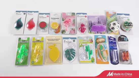 Sample Customization OEM Design Custom Long Lasting Scents High Quality Hanging Paper Car Air Freshener